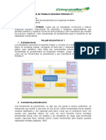 Guía de Trabajo N°1 Esquemas Mentales