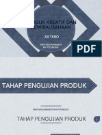 Tahap Pengujian Produk Part 1