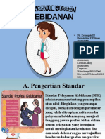 STANDAR MUTU PELAYANAN KEBIDANAN