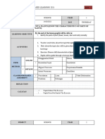 Lesson Plan Home Based Learning 2021: Subject Year Date DAY Unit 6: Plants (Know The Characteristics of Parts of Plants)