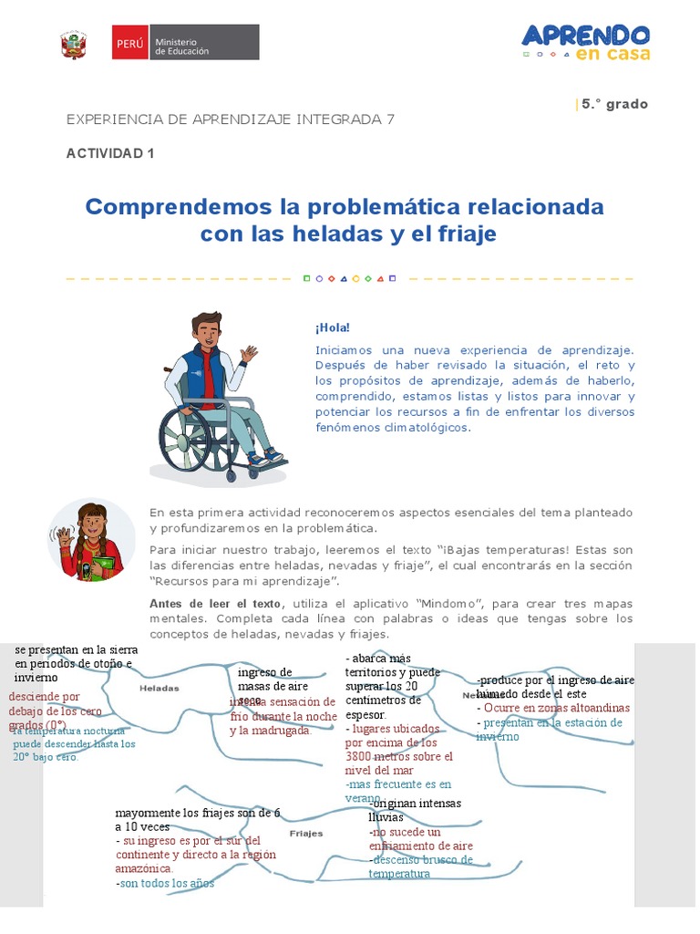 Comprendiendo el Friaje y Heladas | PDF | Nieve | Aprendizaje