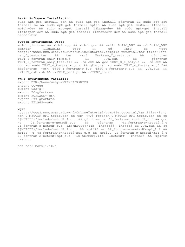Tutorial Wrf Pdf Meteorology Physical Geography
