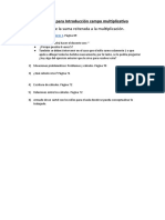 Pasaje de La Suma Reiterada a La Multiplicación