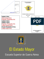 Funciones y relaciones del Estado Mayor en la ESGUA