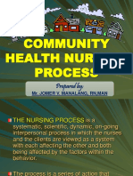 Learning Material-Community Health Nursing Process