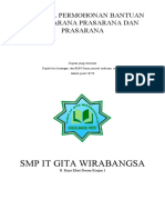 Proposal Permohonan Bantuan Dana Sarana Prasarana Dan Prasarana