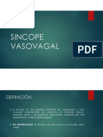 Sincope vasovagal