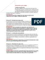 Ley Nro. 28044 - LEY #29944-,¿qué Es El Currículo, ¿Qué Es El Currículo Nacional de La Educación Básica, Fines de La Educación