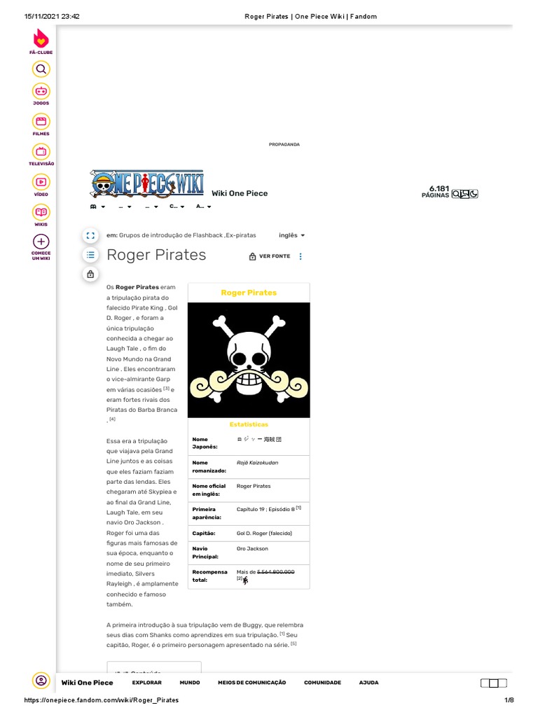 Piratas do Barba Negra, One Piece Wiki