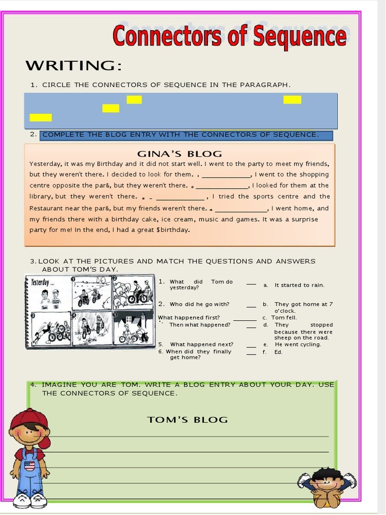 Writing Connectors of Sequence - Converted - by - Abcdpdf | PDF