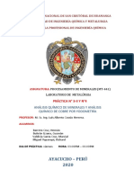 TAREA N°3-II y 4 PROCESAMIENTO DE MINERALES