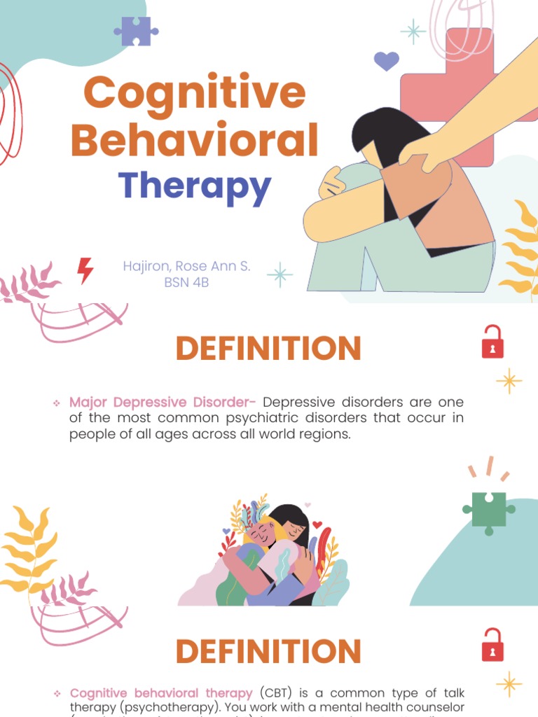 An Overview of Cognitive Behavioral Therapy Its Definition