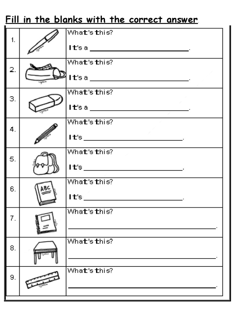 Interactive Fill-in-the-Blank Exercise | PDF