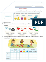 11 de Marzo, Clasificación - 2do Grado - Raz. Matematico