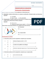 10 de Marzo, Pertenencia y Determinacion de Conjuntos -3er Grado - Raz. Matematico