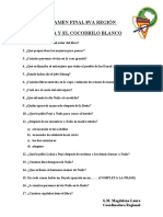 Examen Final Libro Del Año 8va Región