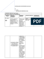 9 º Plano Pedagógico de Retorno Das Aulas Portugues