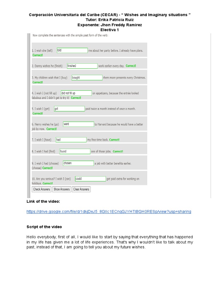 WISHES AND HYPOTHESES visual data 4