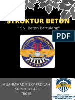 TR01B - Muhammad Rizky Fadilah - Sni Beton Bertulang