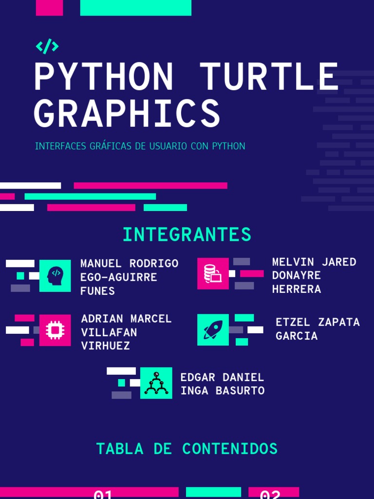 Python Turtle Graphics | PDF | Interfaces gráficas de usuario ...