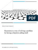 Recursion: Paul Leandro Lanot College Lecturer, Sics