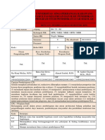 RPS Evaluasi Pembelajaran PLS