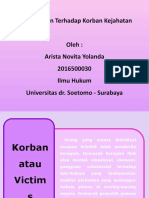 ARISTA NOVITA YOLANDA - Perlindungan Terhadap Korban Kejahatan