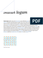 Ikatan Logam - Wikipedia Bahasa Indonesia, Ensiklopedia Bebas