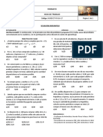 Ecuacion Diofantica - 5º