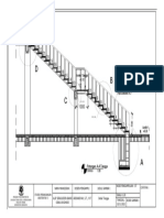 Potongan A-A Tangga: Studio Perancangan Arsitektur 5