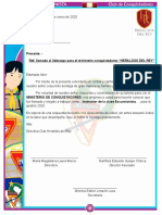 Carta Lider Clase Excursionista