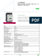 TeSys Deca Contactors - LC1D098GD