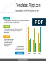 Clustered Bar Graph PowerPoint Diagram Template