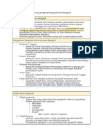 Pengetahuan Dasar Geografi