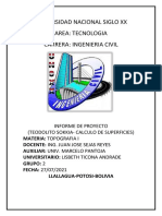 Proyecto #4 Topografia 1 Areas