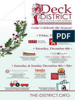 Deck The District Poster