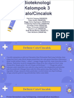 Bioteknologi: Calo/Cincalok dan Bakteri Asam Laktat