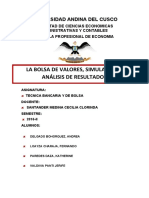 La Bolsa de Valores, Simulación y Análisis de Resultados