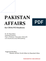 Pakistan Affairs-1