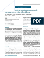 Relevancia Del Monitoreo Continuo de Glucosa en La Práctica Clínica: Revisión de La Evidencia