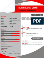 Curriculum Vitae: Sahrul Ramadhan