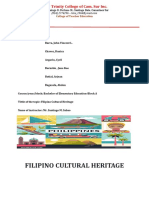 Filipino Cultural Heritage: Holy Trinity College of Cam. Sur Inc