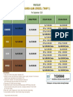 Pricelist Nuansa Jonggol