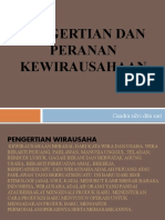 PPT PENGERTIAN KEWIRAUSAHAAN BU FEB