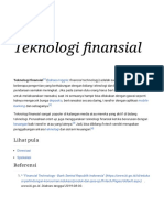 Teknologi Finansial - Wikipedia Bahasa Indonesia, Ensiklopedia Bebas