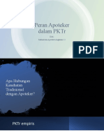 Peran Apoteker Dalam PKTR