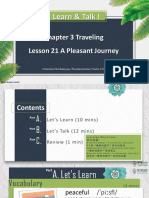 Learn and Talk A Pleasant Journey