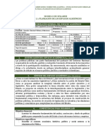 Políticas públicas y Estado