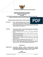 Peraturan Menteri Negara Agraria Nomor 4 Tahun 1999