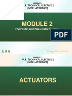 Hydraulic and Pneumatic System: M.E. Technical Elective 1 (Mechatronics)